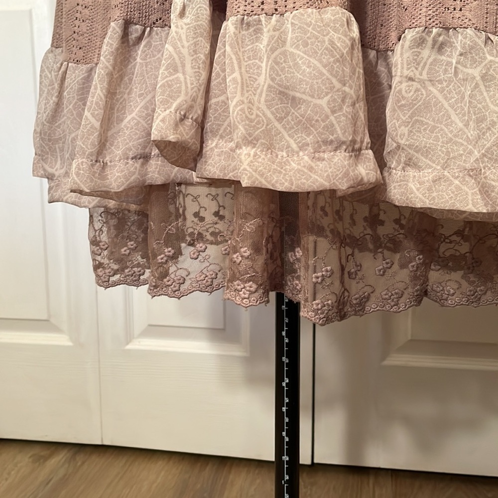 Rancho Estancia dress, size S. Light to dark beige. - Picture 3 of 9